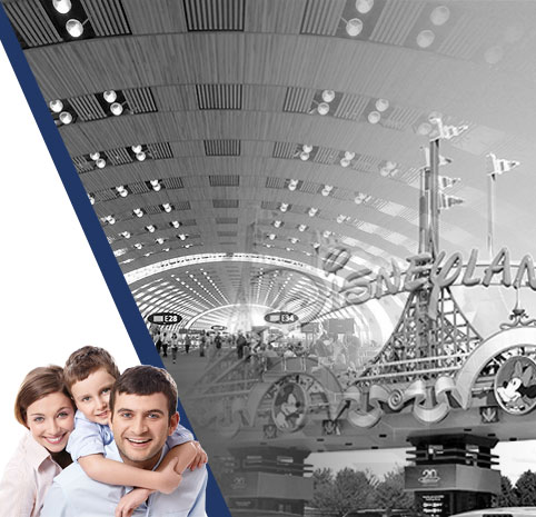  Charles de Gaulle (CDG) ⇄ Disneyland